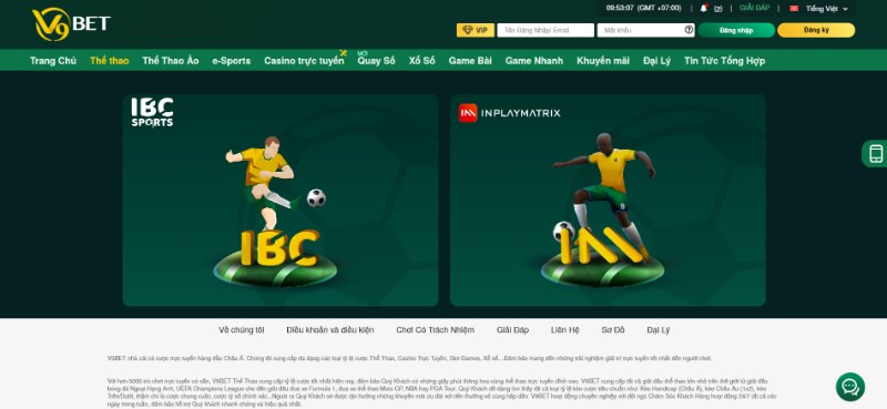 V9Bet cũng là nhà cái cược bóng minh bạch, hoạt động rộng khắp châu Á
